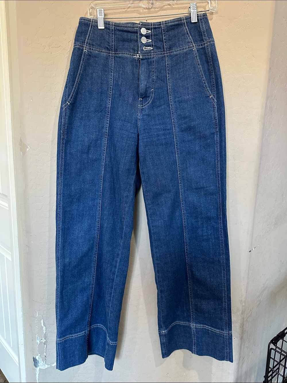 Pilcro Indigo Blue Denim Jeans
